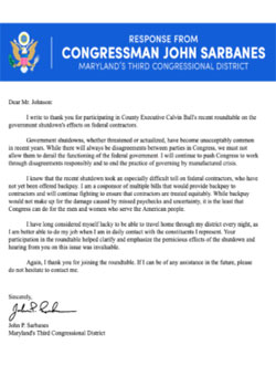 congressman-letter