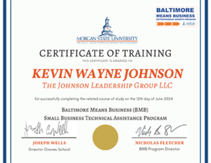 Morgan State University Baltimore Means Business program